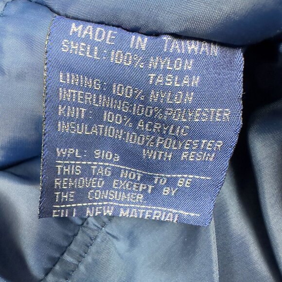 Vtg Lift Ticket Puffer Ski Jacket M Colorblock By Gordon & Ferguson Insulated - Picture 11 of 14